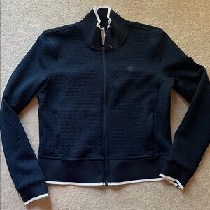 Navy blue lululemon Zip-Up Jacket